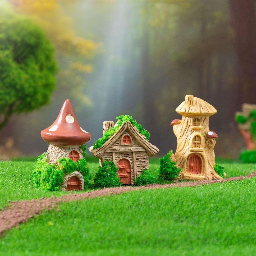 Material Miniature Set Accessories Decor