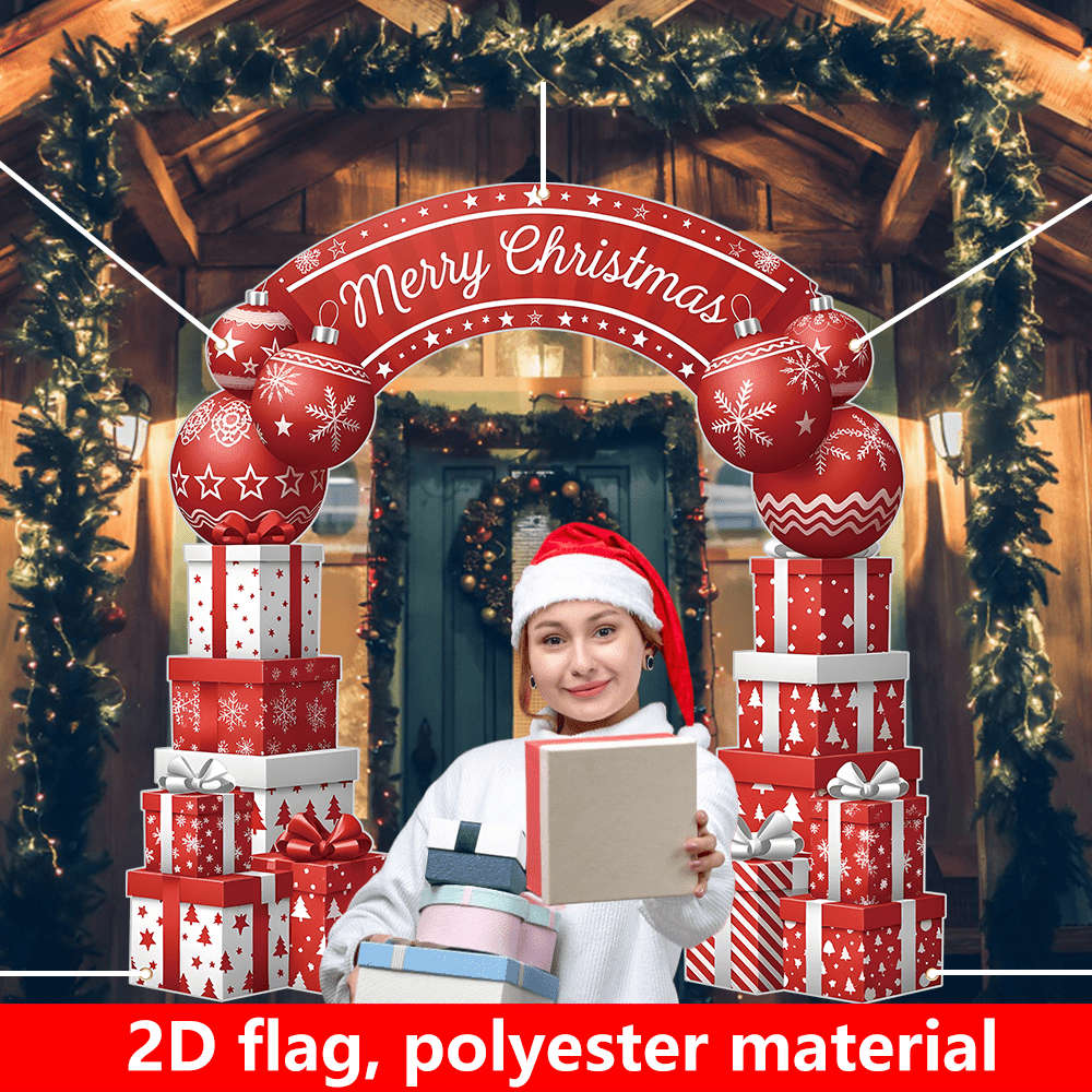 Christmas Decorations Material Polyester Size 200Cmx200Cm