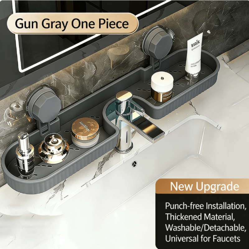 Bathroom Storage Rack Color Milky White 1 Pack