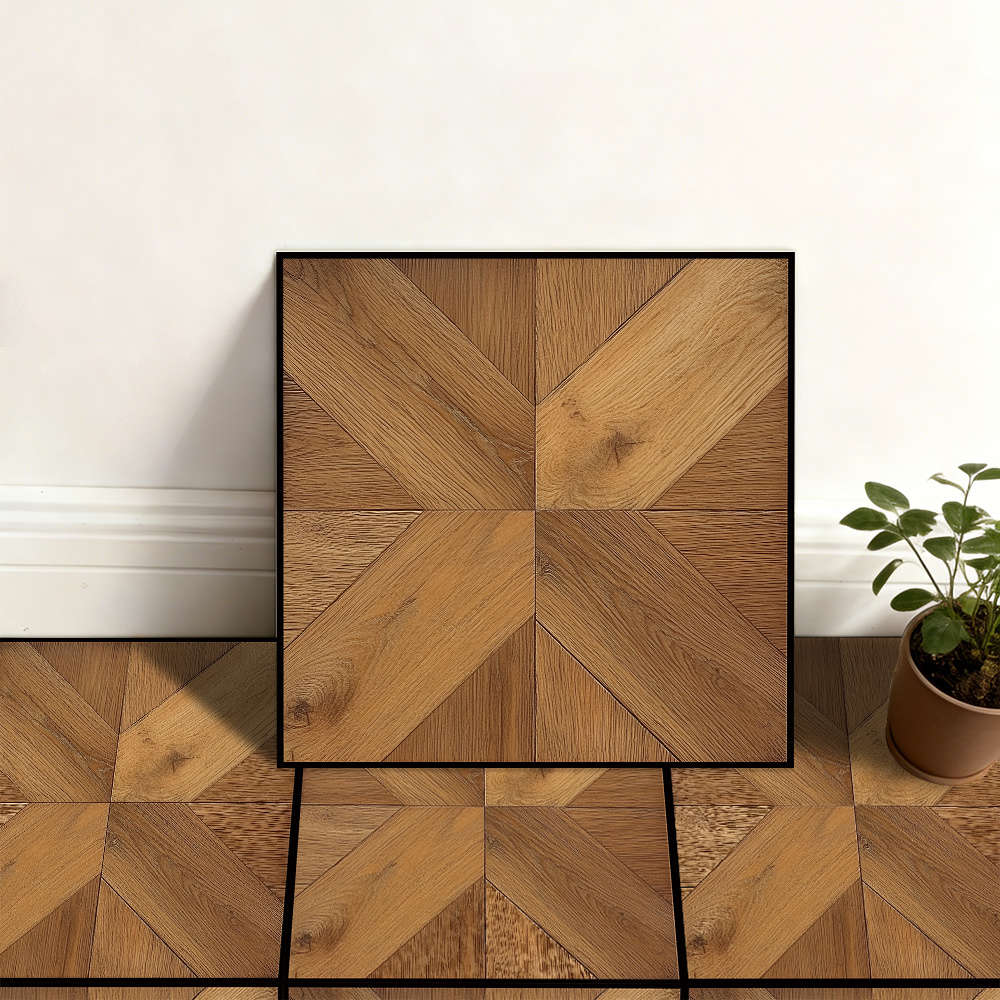 Self Adhesive Floor Stickers 30.0X30.0Cm 10Pcs