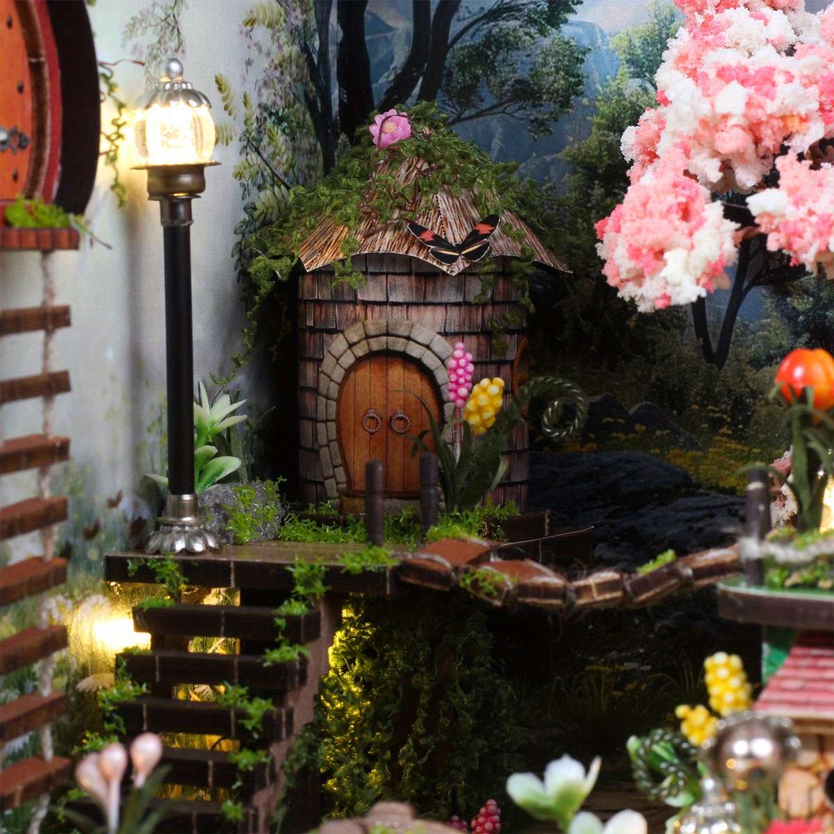 3D Model Desktop Ornaments Style Forest Secret Realm