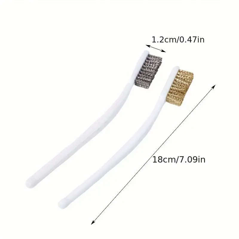 Gold Copper Wire Brush Set
