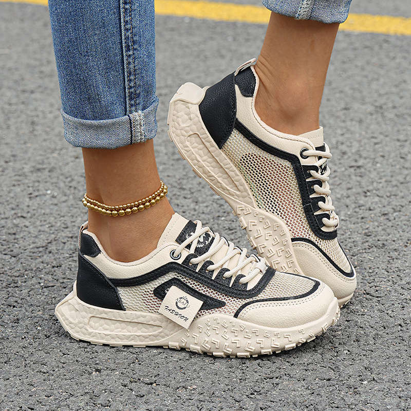 Women S Sneakers Color Khaki 1 Sizeuk 5