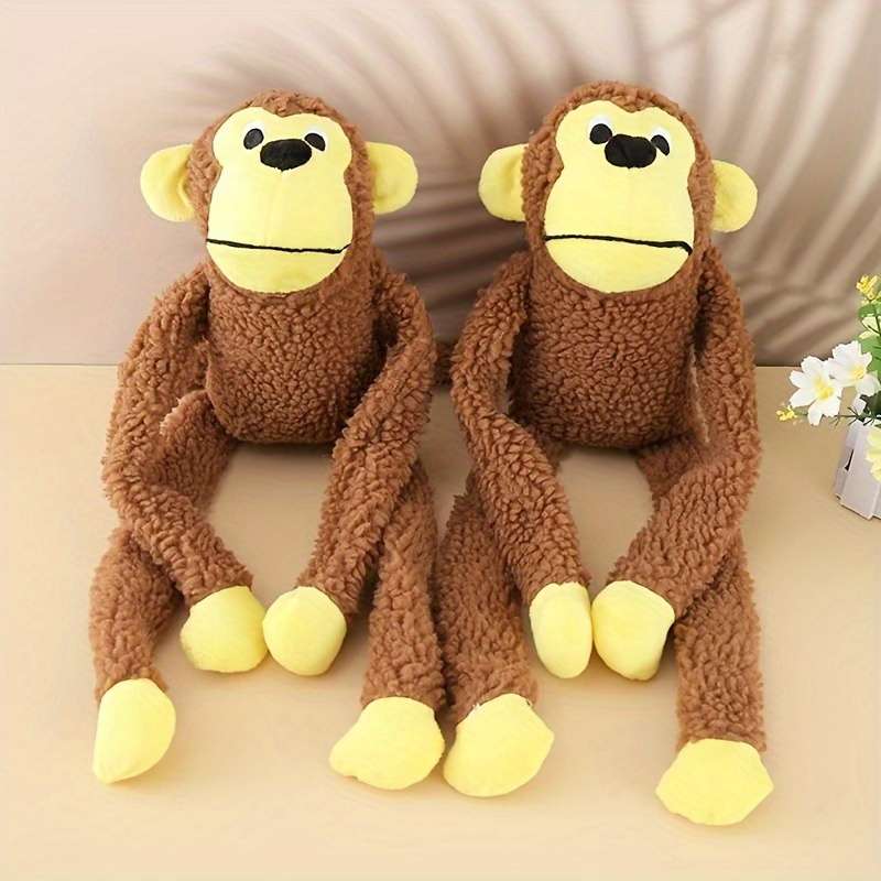 Plush Toyss color Brown Monkey Quantity 2pcs