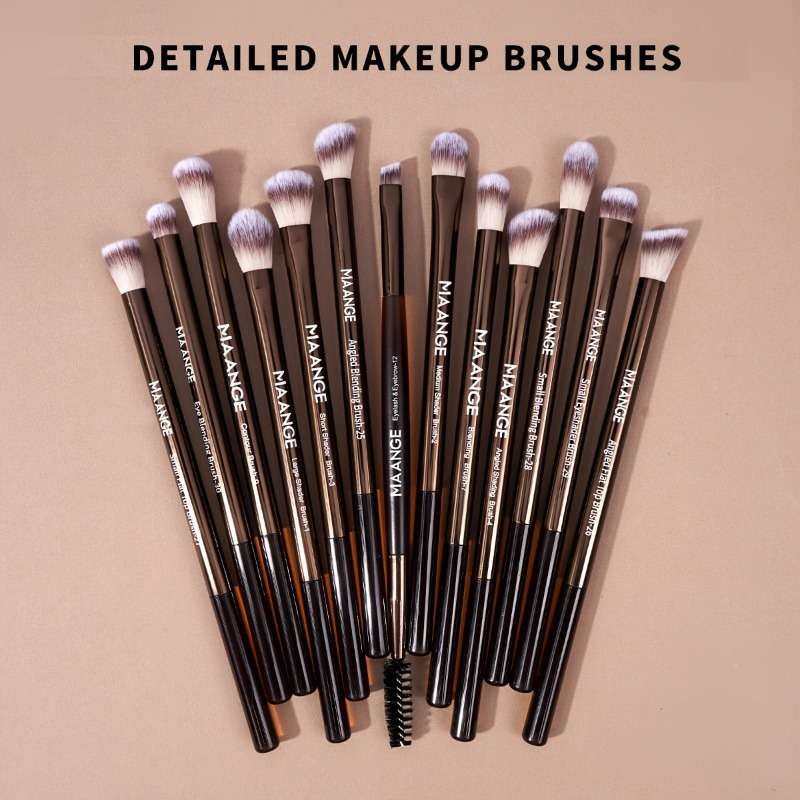 Makeup Brush Set Color Pink