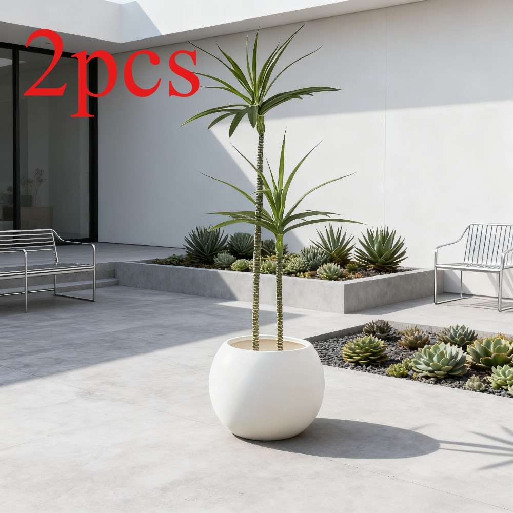 Flowerpot Size L23*H18Cm Beige Quantity2Pcs