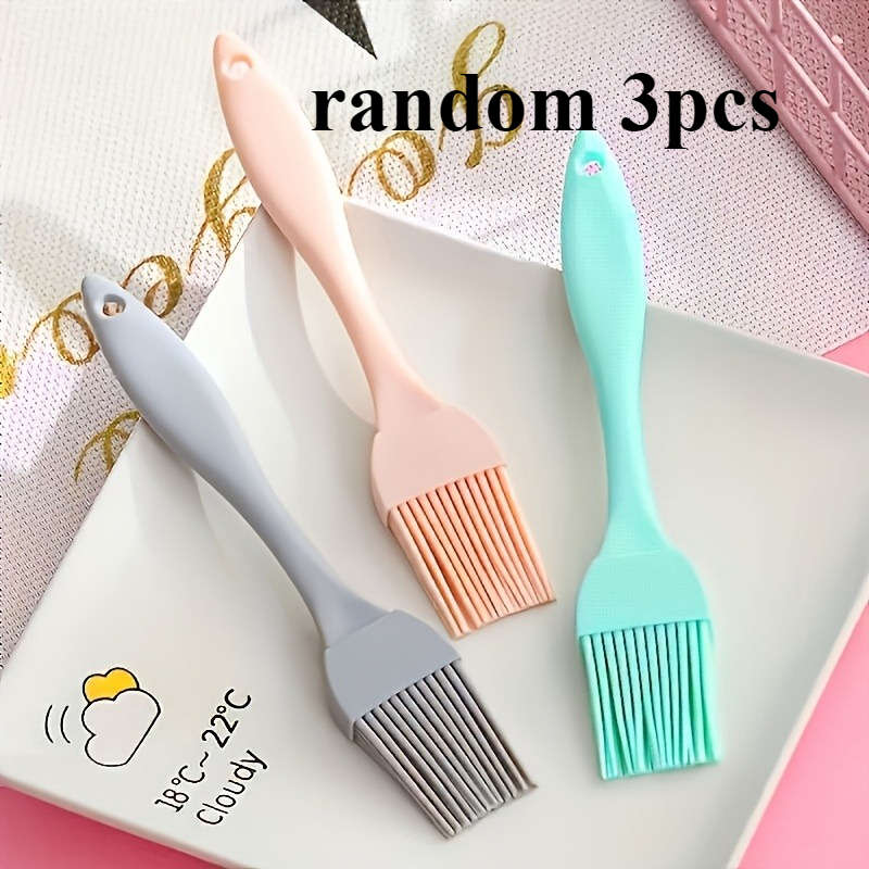 Baking Brush Color Random Quantity 3Pcs