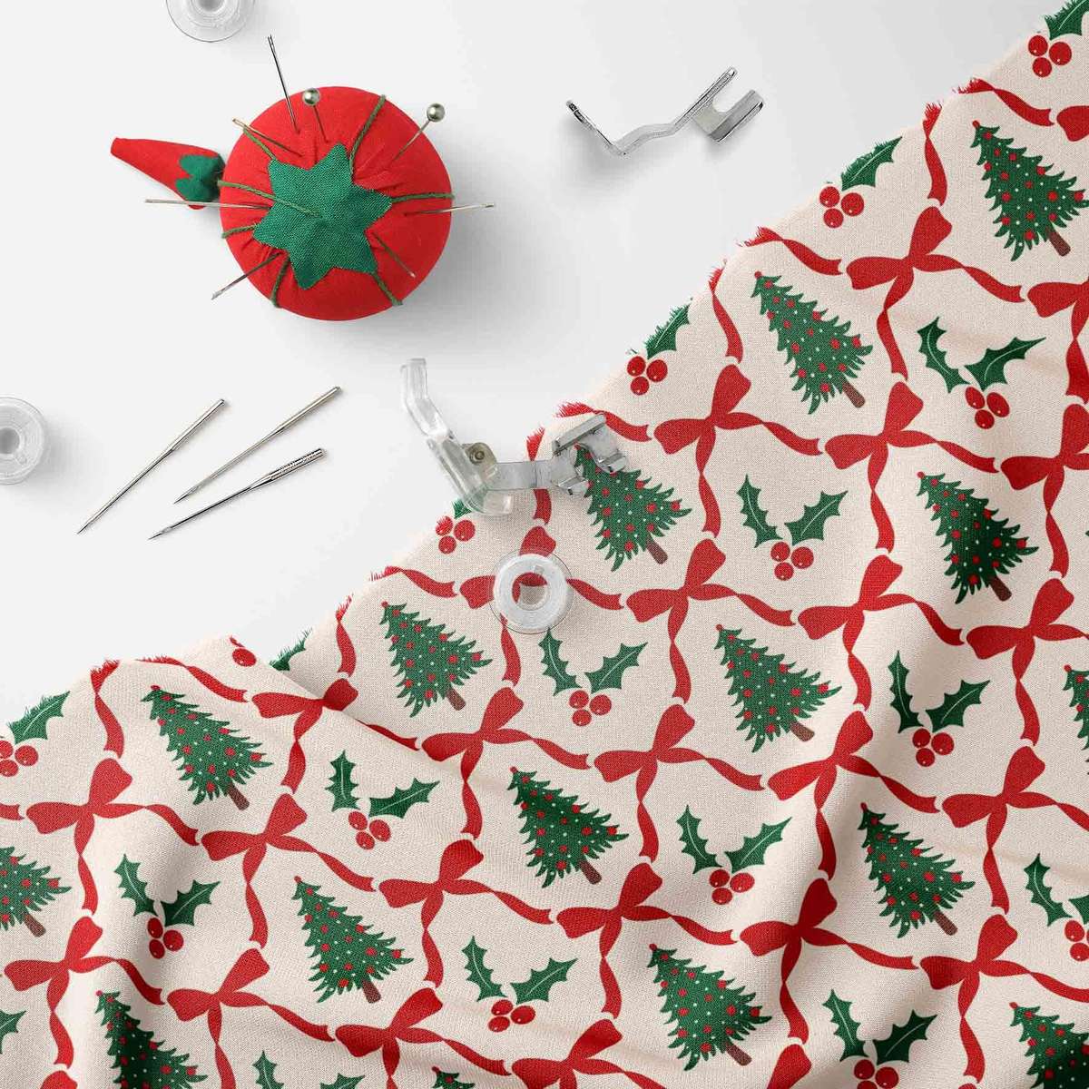 Christmas Tablecloth   Size 1.83Meterx111.76Cm