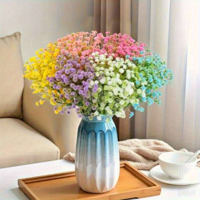 Simulated Flower Color 6 Colors Quantity18 Pcs