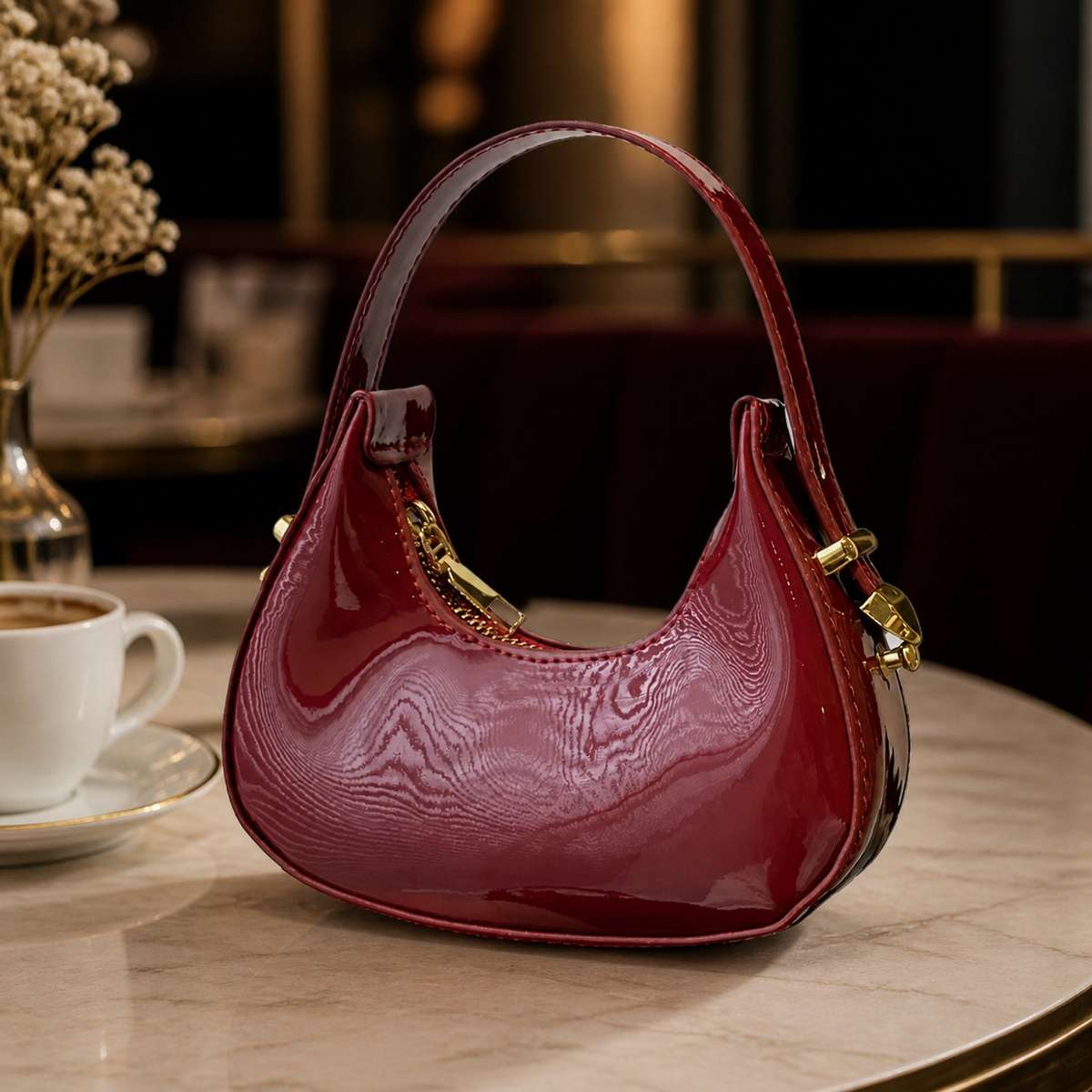 Women S Handbags Red