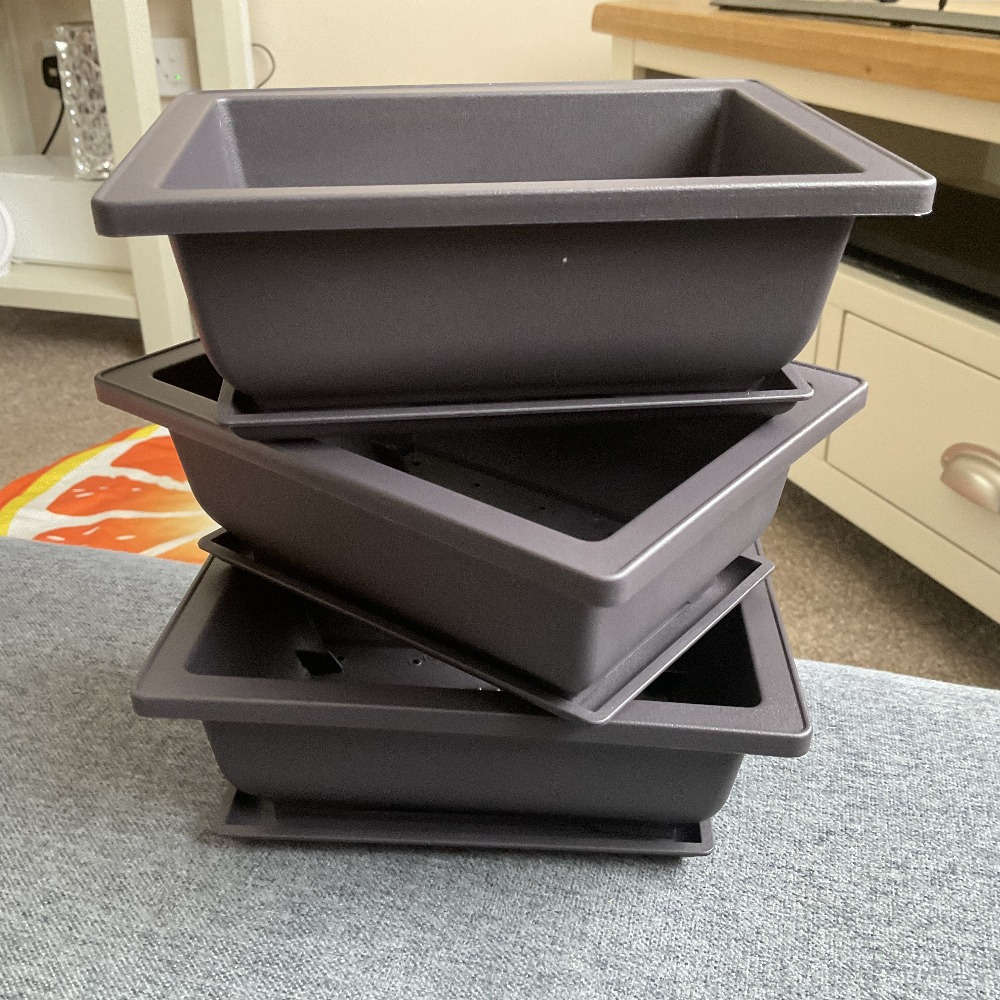 Flowerpot  Flower Pot-6Pcsmaterial Plastic