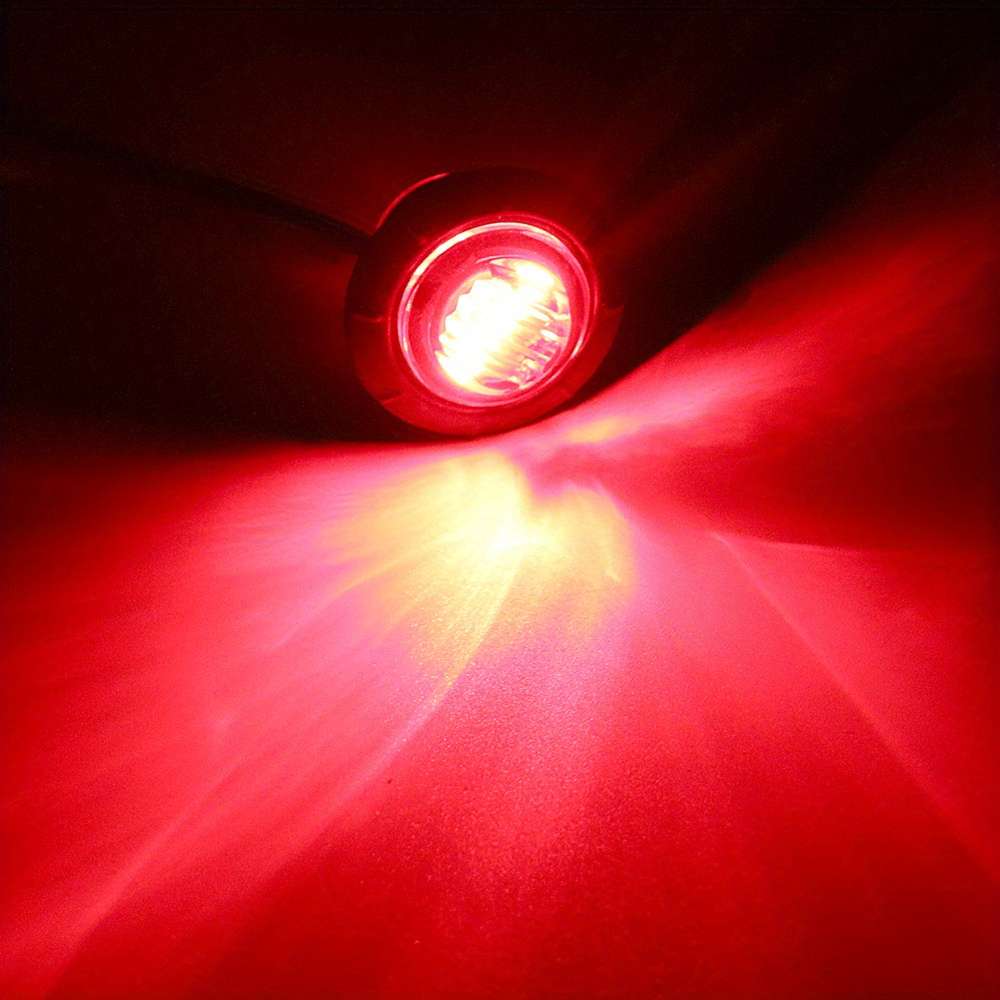 Car Lights Color 2Pcs Red