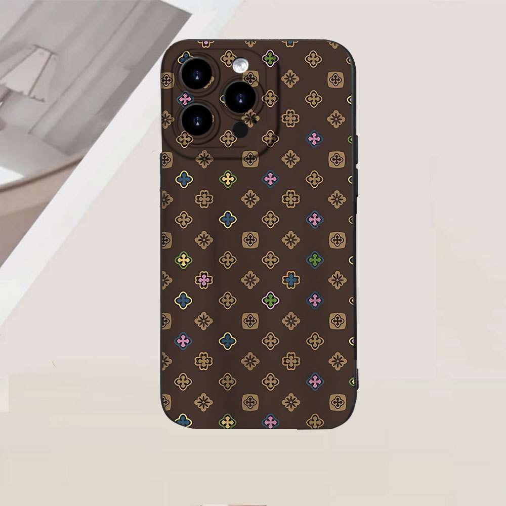 1Pc Black For iPhone 7 Plus 8 Plus Classic Presbyopia Pattern Phone Case