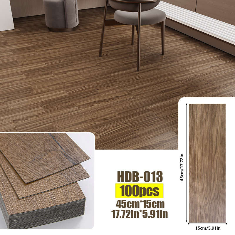 Self Adhesive Floor Stickers Hdb 013 45*15Cm 100Pcs