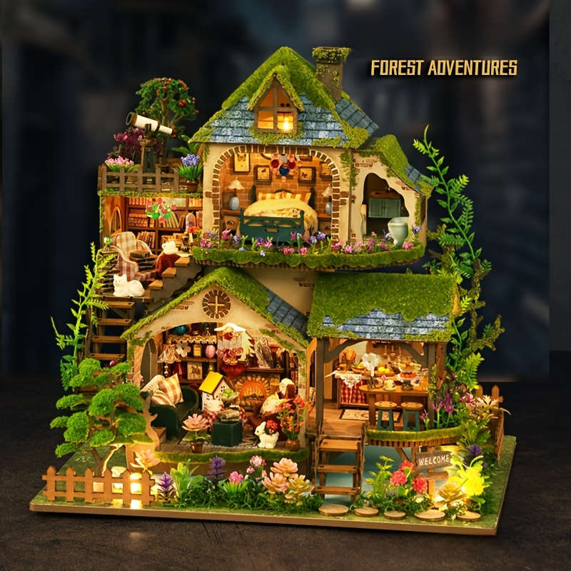 3D House Puzzle Model Model A01
