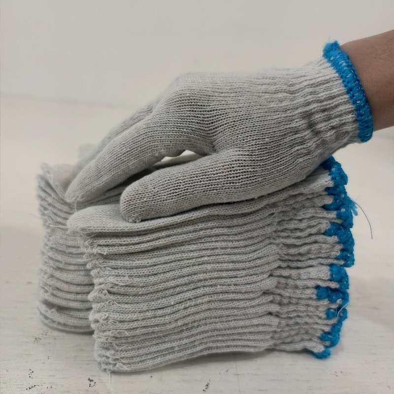 Work Gloves Color 7Pairs White