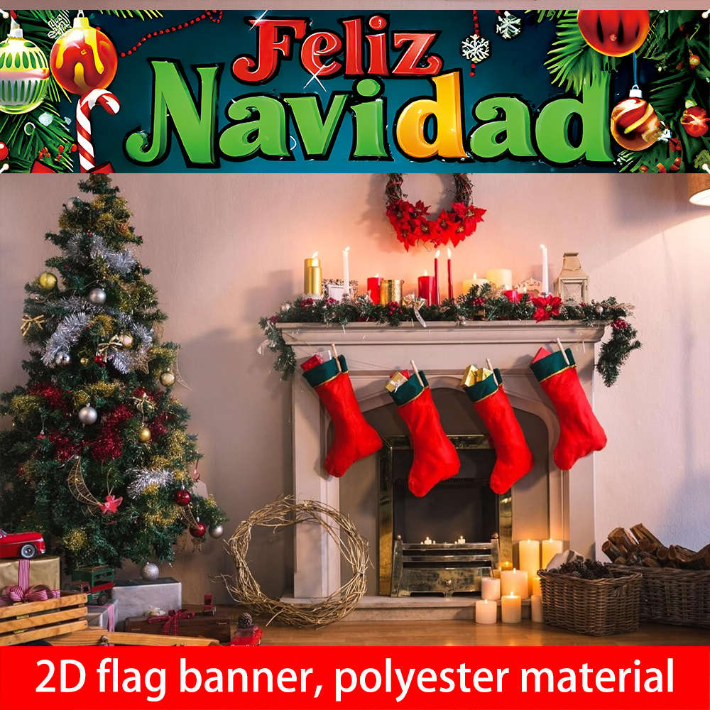 Christmas Decorations Material Polyester Size 180Cmx40Cm 70.8Inx15.7In