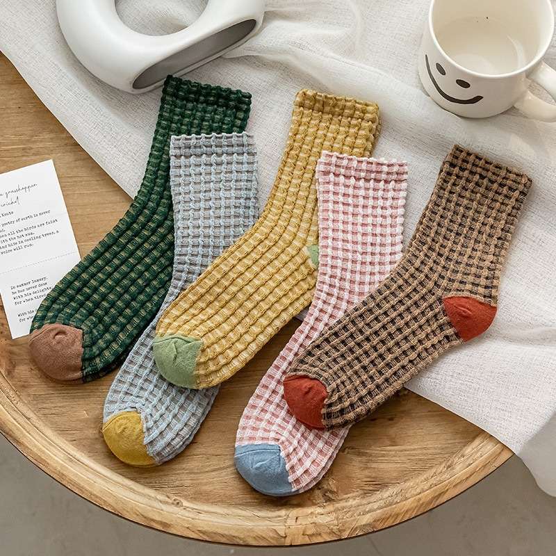 Women S Socks Color 5Pairs Mixed Colors Size Onesize