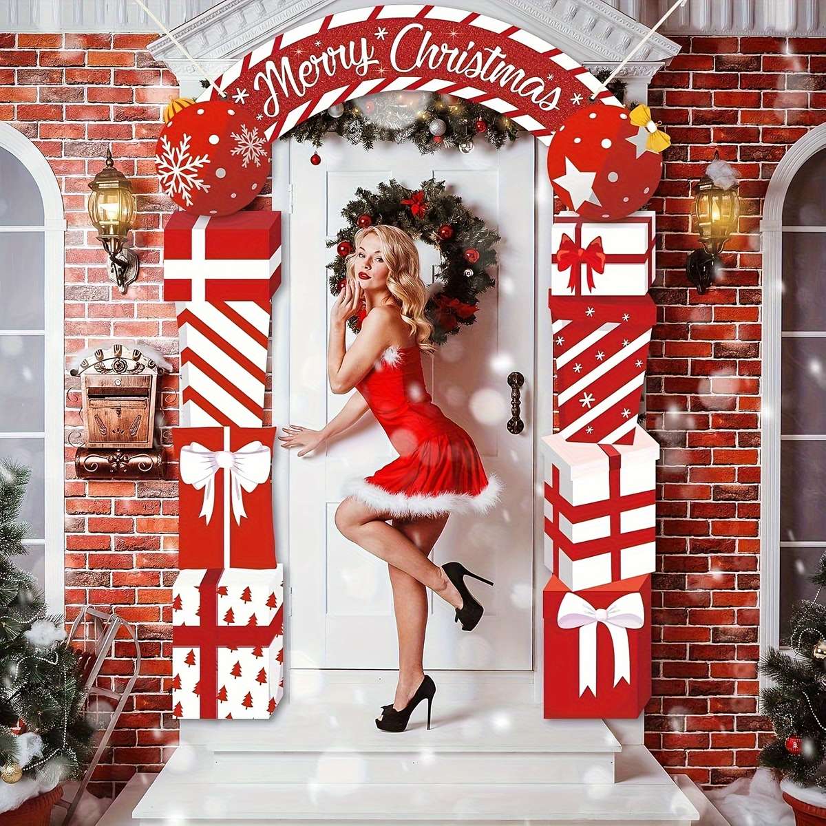 Christmas Decorations Style 3 Piece Set