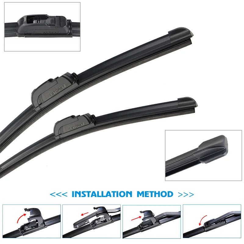 Windshield Wipers Size 66.04Cm 55.88Cm