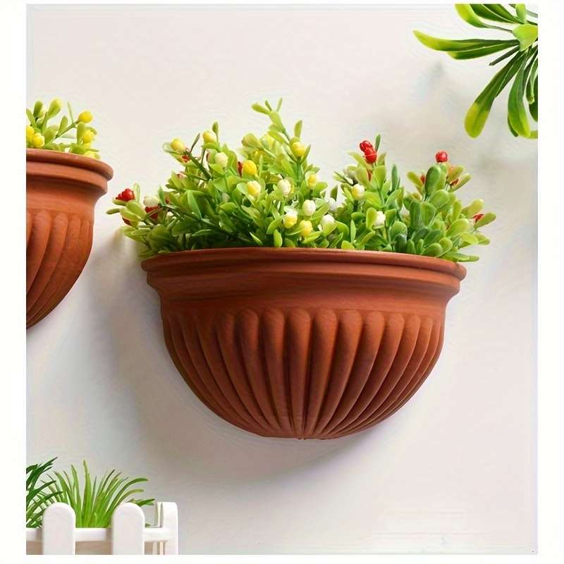 Flowerpot Color Brown Quantity2Pcs