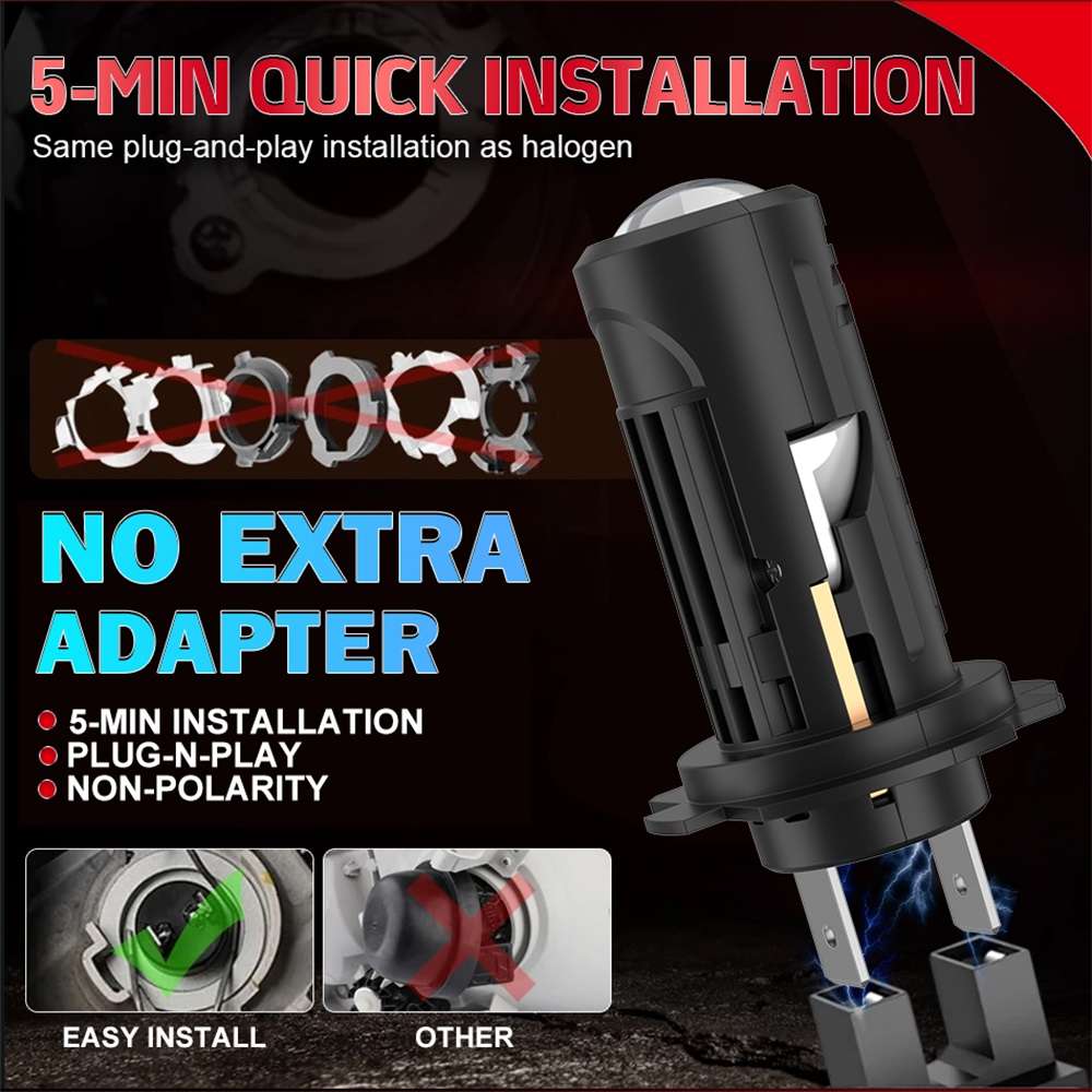 Car Lights Model #H7 Quantity 2Pcs