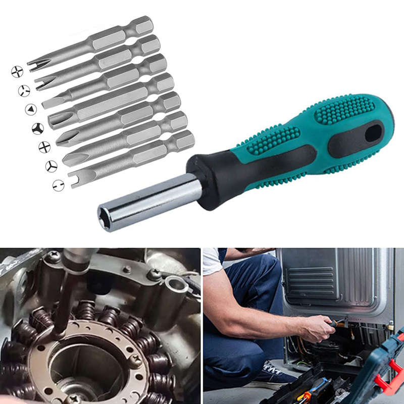 Screwdriver Bit Tool Set Quantity 6 Piece Set