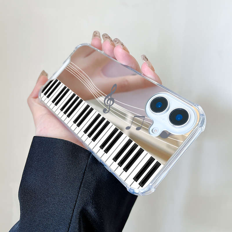 1Pc Mixed Color For iPhone 7 Plus 8 Plus Piano Music Note Phone Case