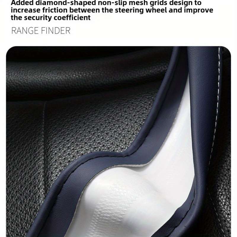 Car Steering Wheel Cover Orange