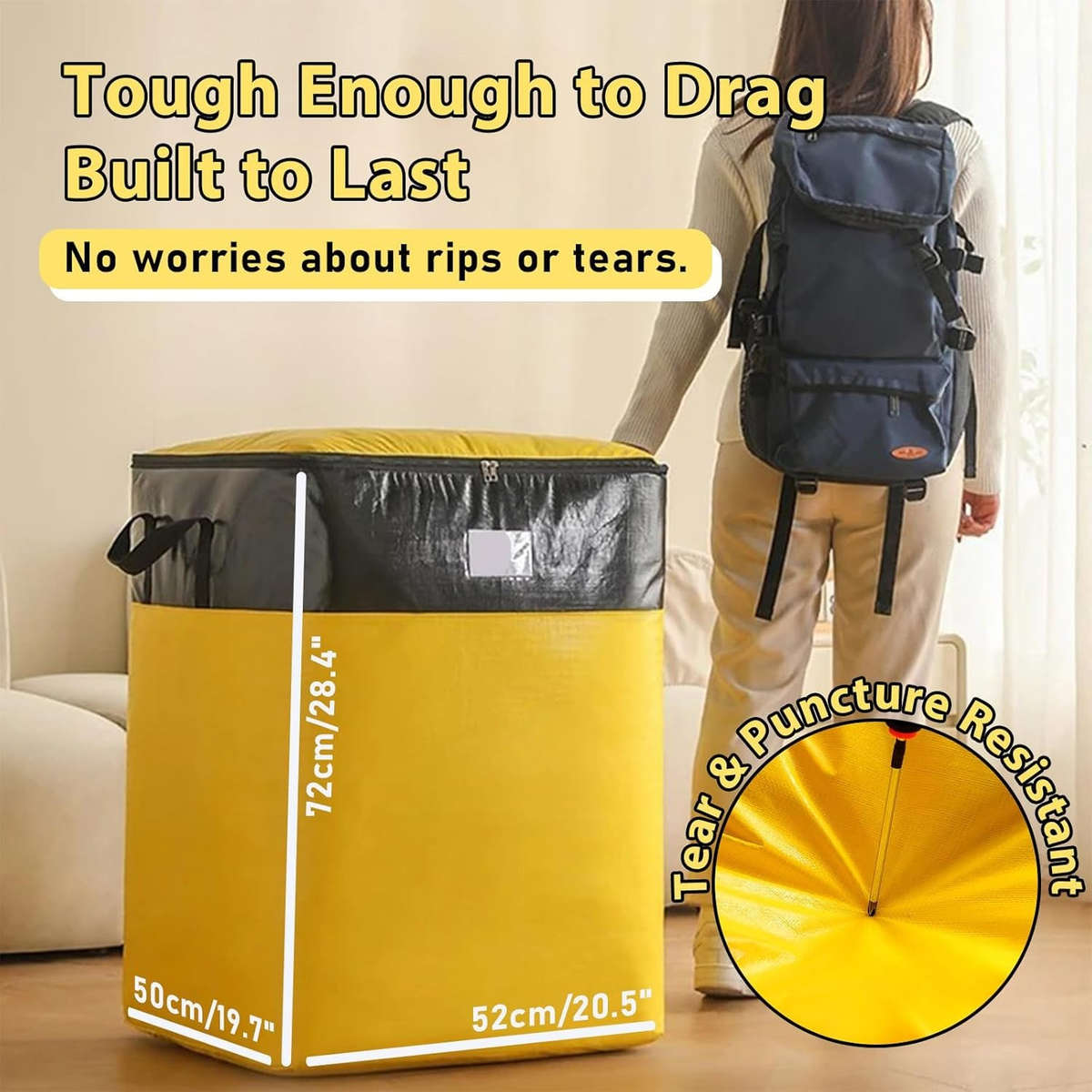 Storage Bag Color Blue