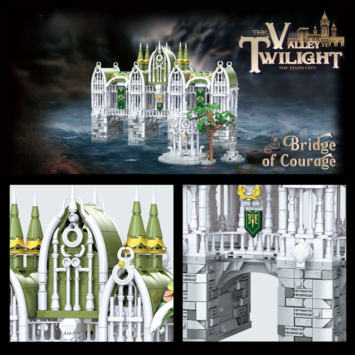 3D Building Model Puzzle Set Model Bk 33240