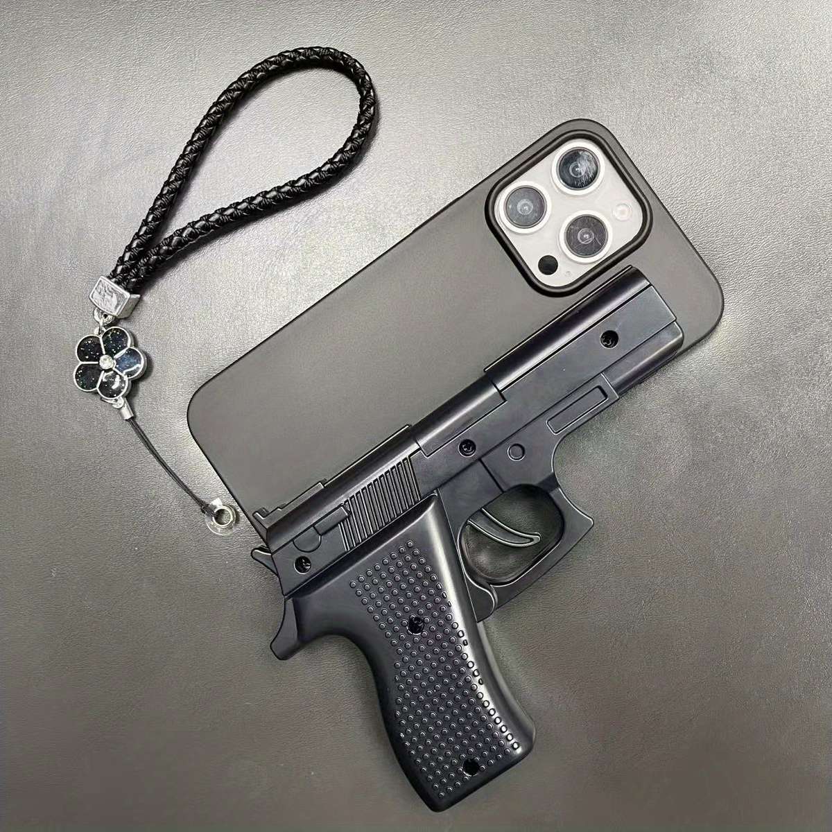 Black For iPhone Phone Case