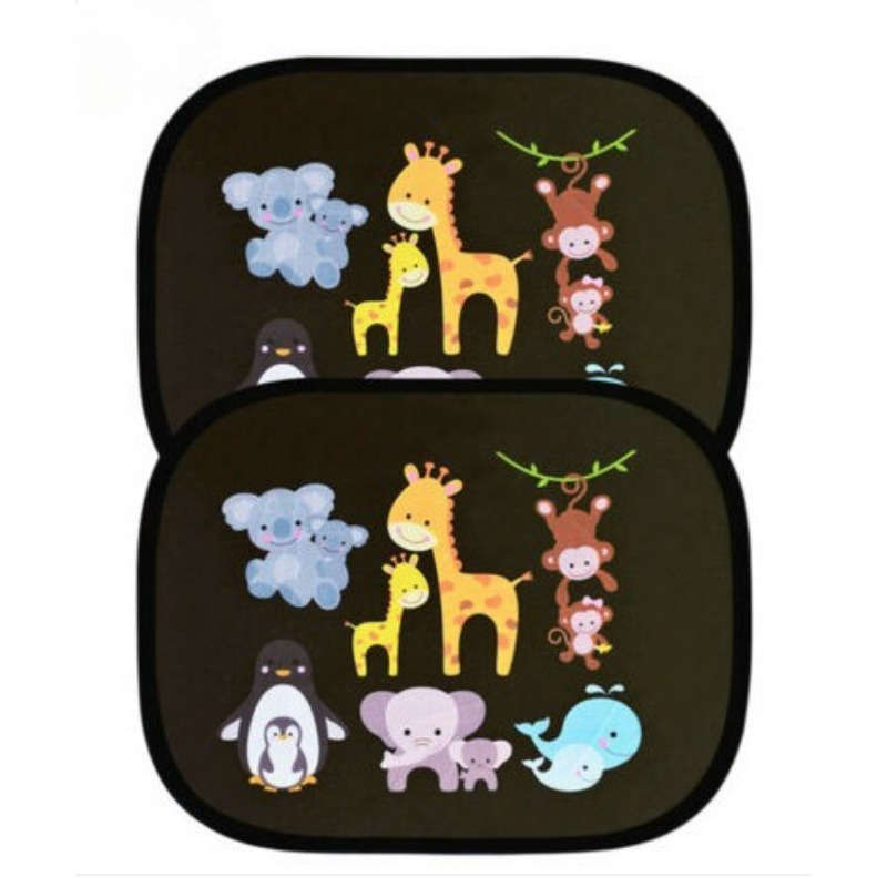 Car Sun Shades Style Animal Pattern