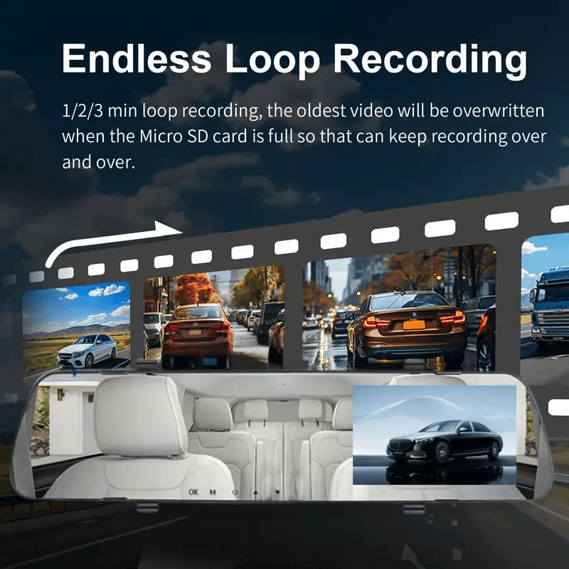 Dashcam Style Black