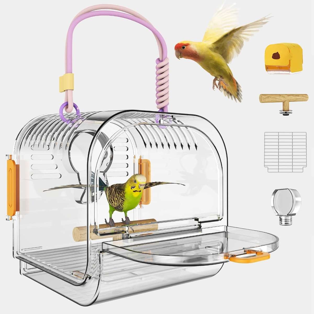 Birdcage Color Yellow Quantity5Pcs