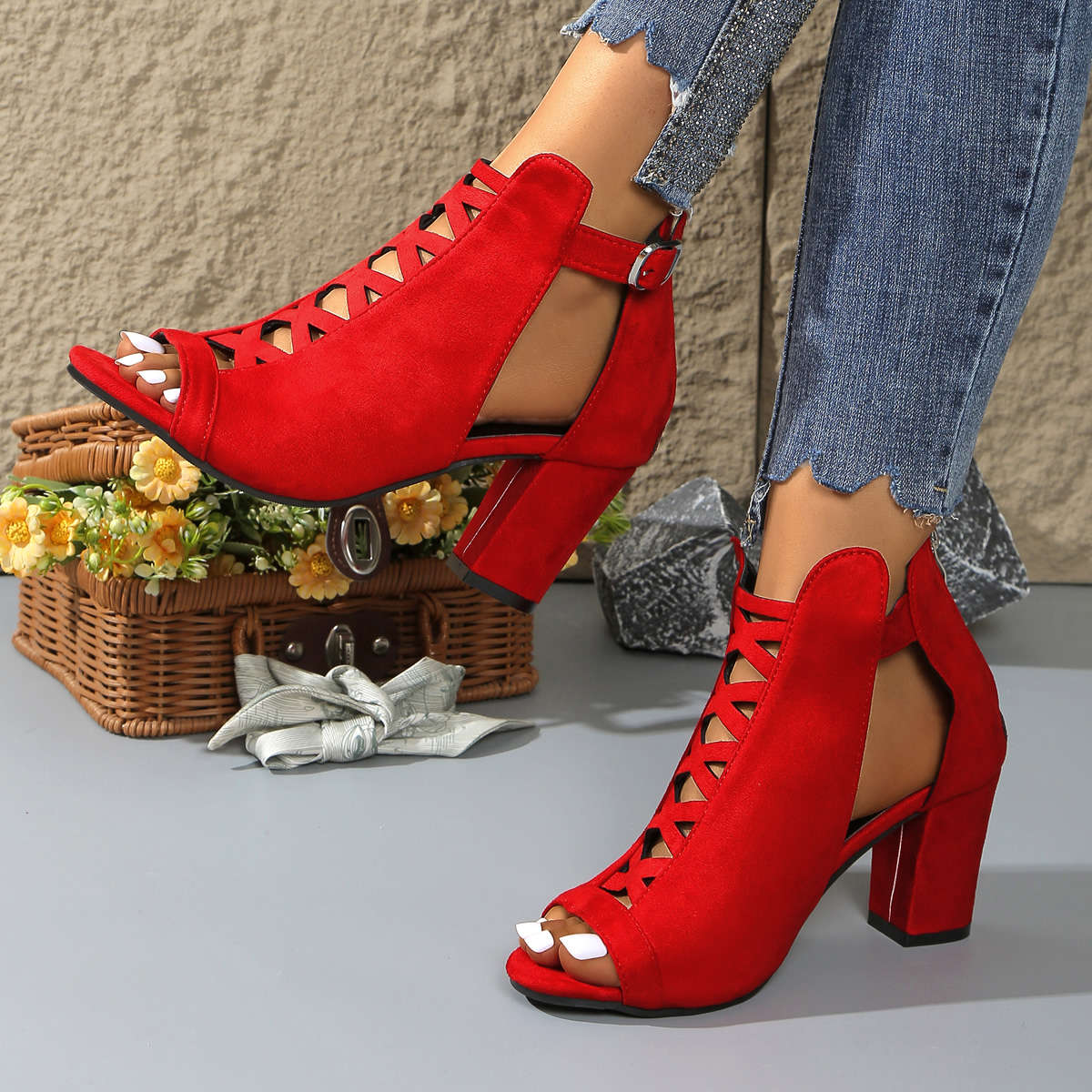Women S High Heels Color Black Sizeuk 2