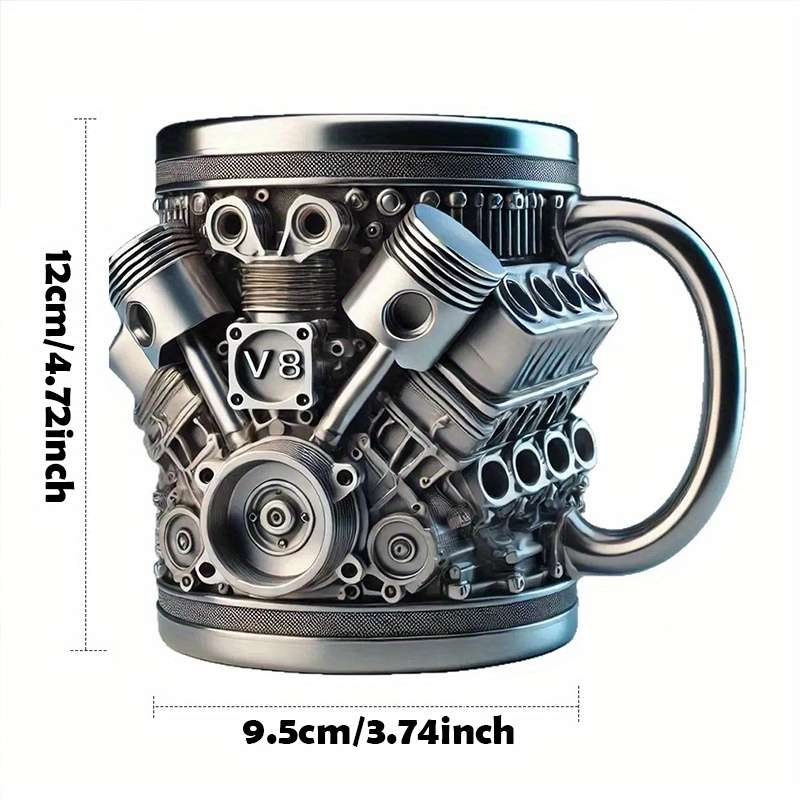 Water Cup Color V8 Silvery