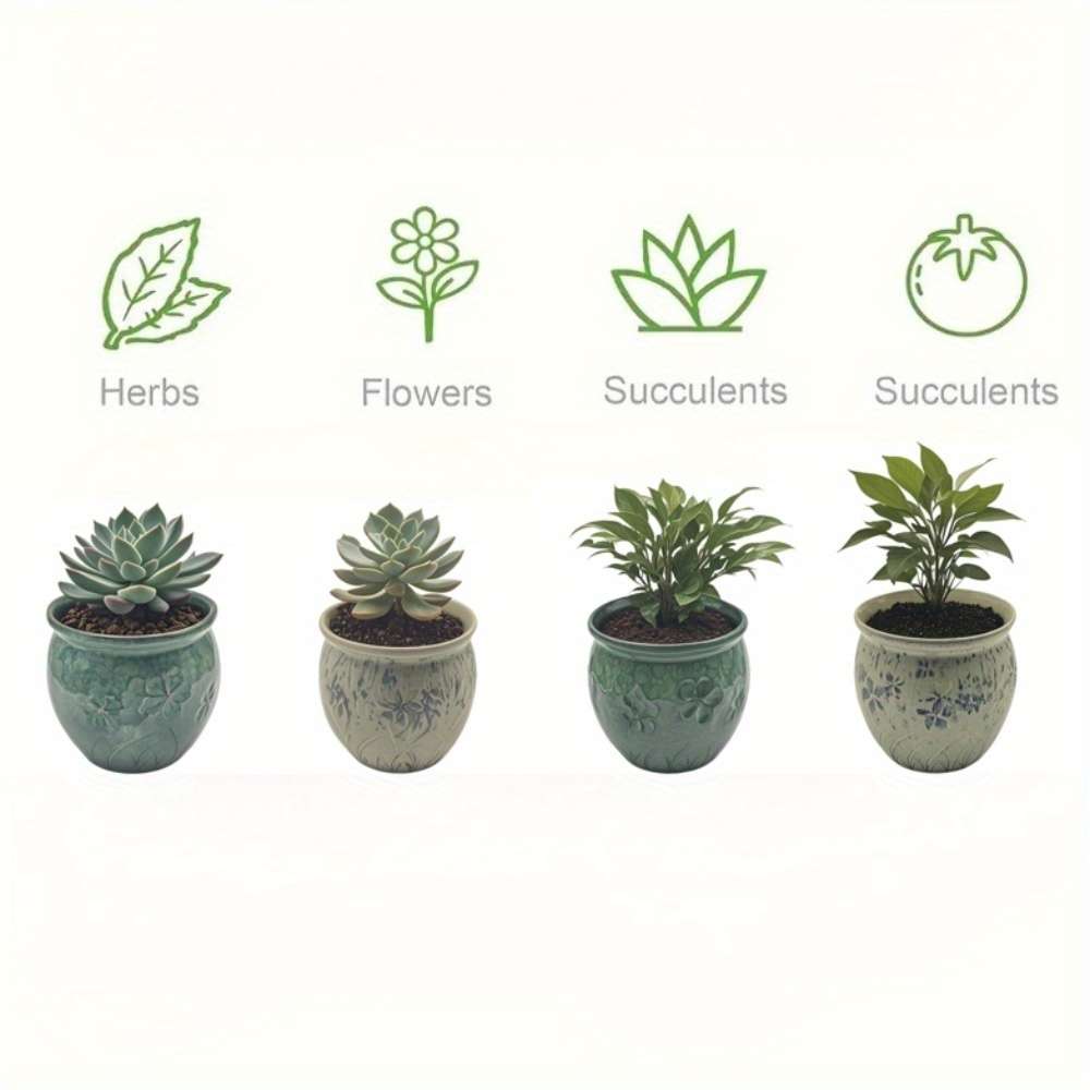 Flowerpot Color Greygreenbuy2Get5