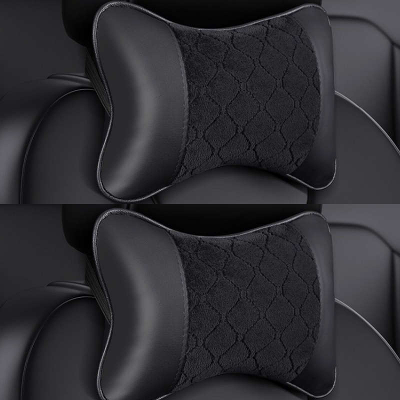 Car Seat Cushion Beige 2Pcs