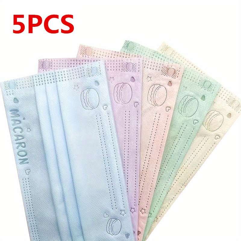 Face Masks Quantity 5 Pieces