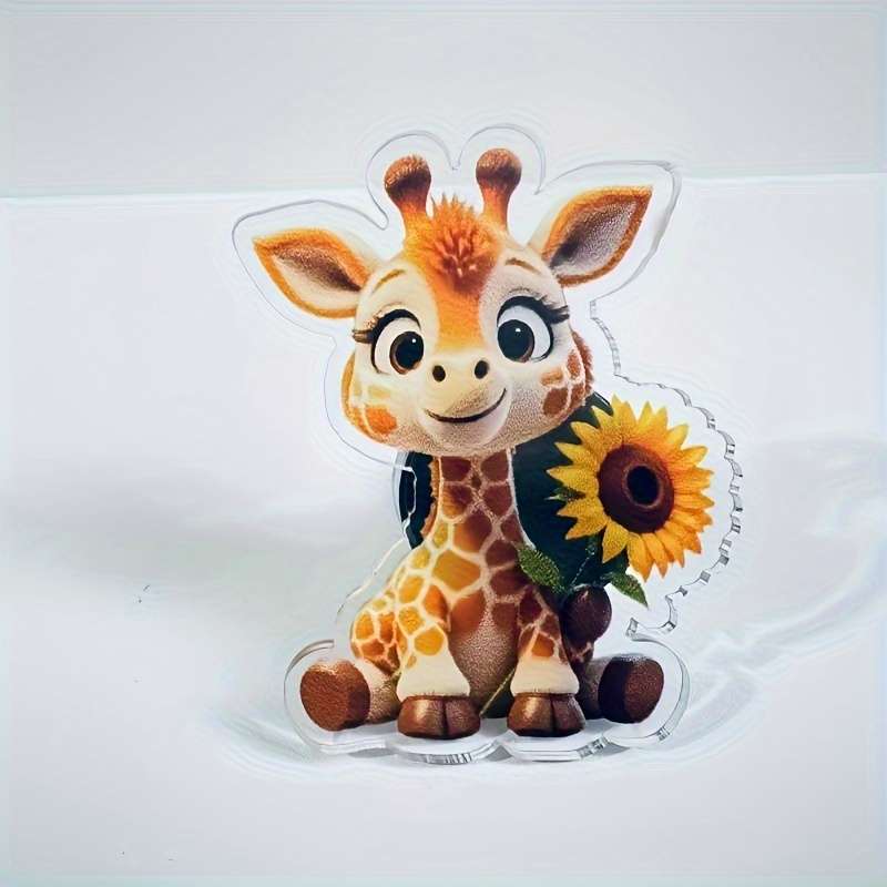 Car Interior Decor Style Sunflower Giraffe