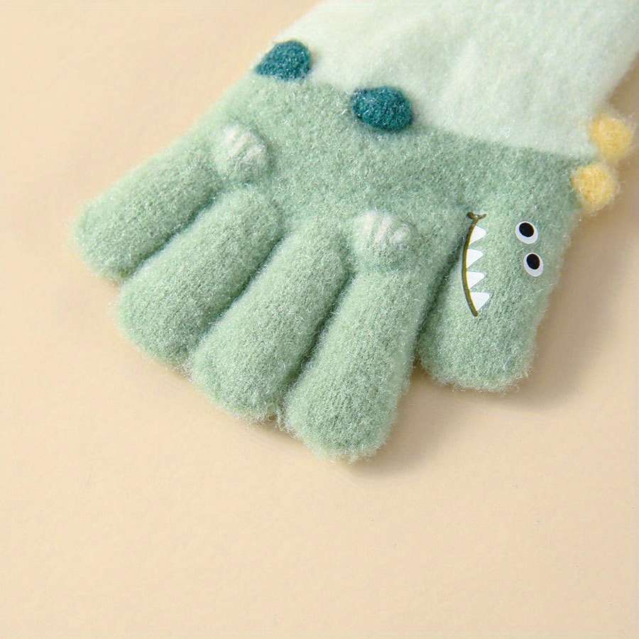 Winter Gloves Color Yellow Size 2 To 5Y