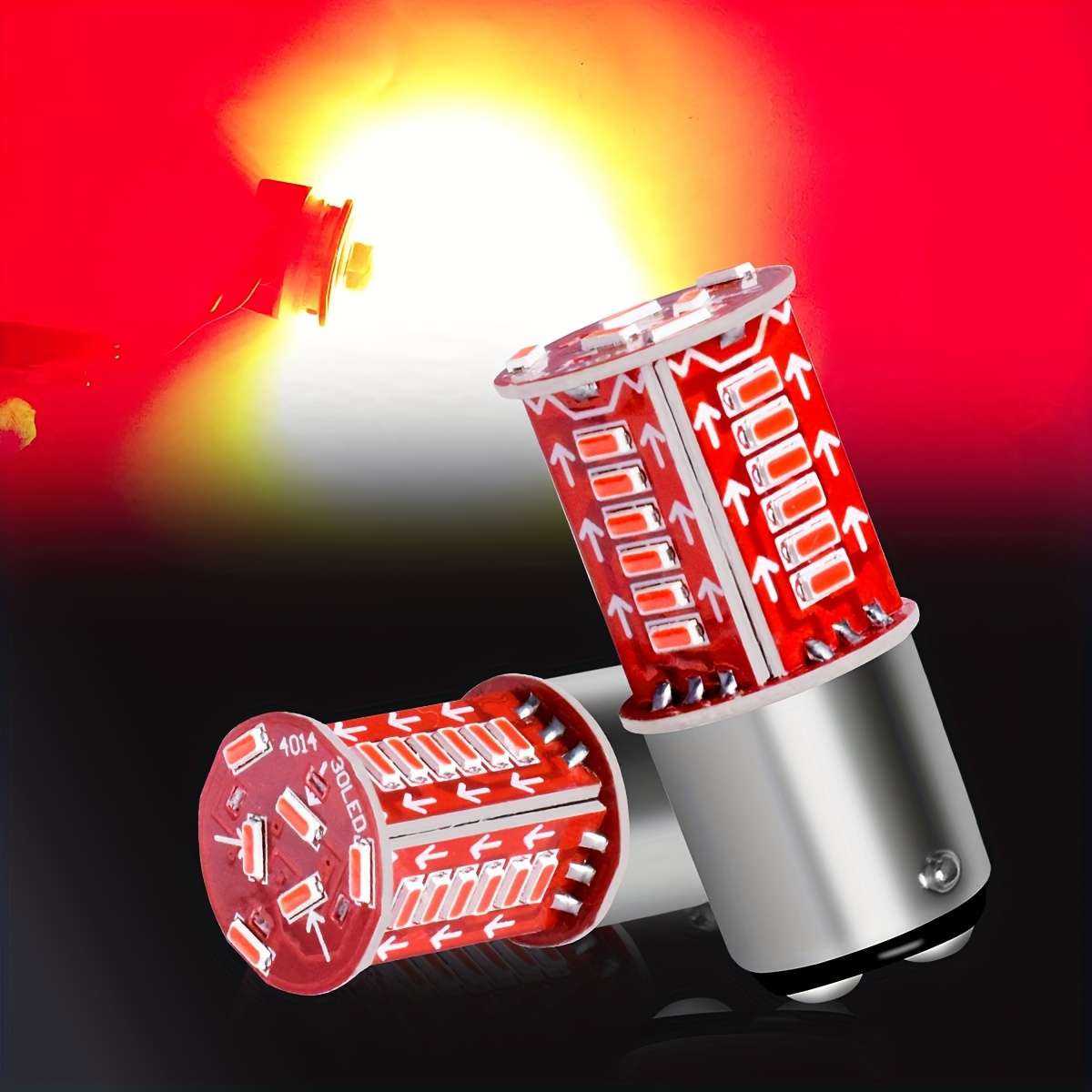 Car Lights Color Red Quantity 4Pcs