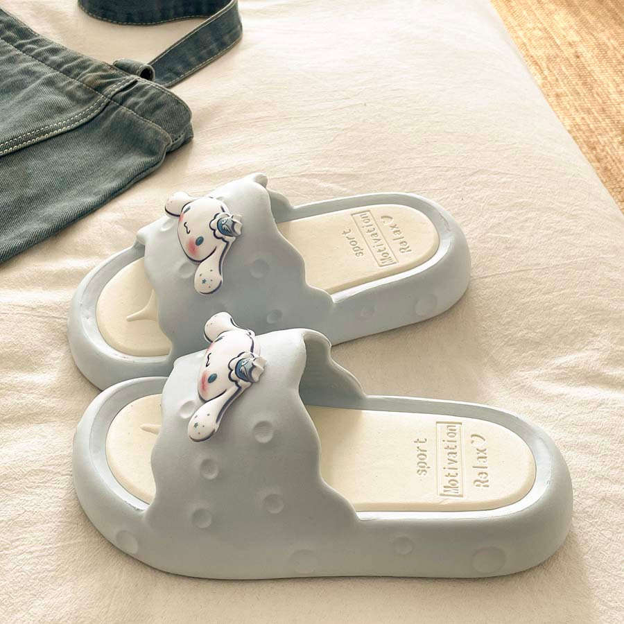 Sandals Color White Blue Size Uk 2.5 3