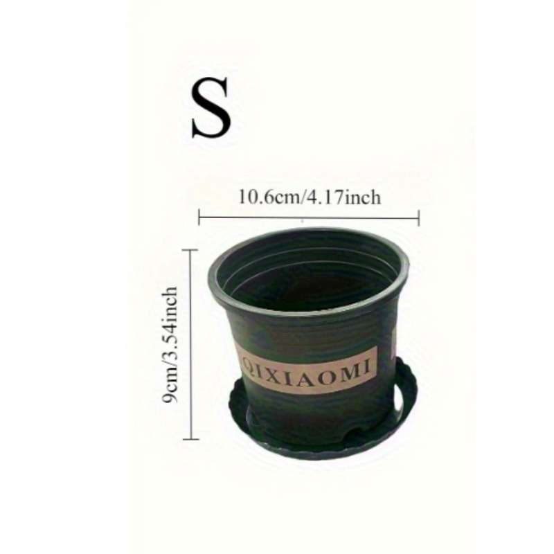 Flowerpot  5Pcscolor Green