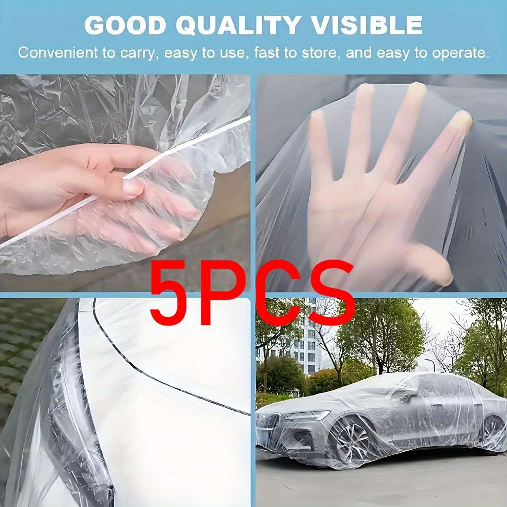 Car Cover Size L Quantity 5 Pcs