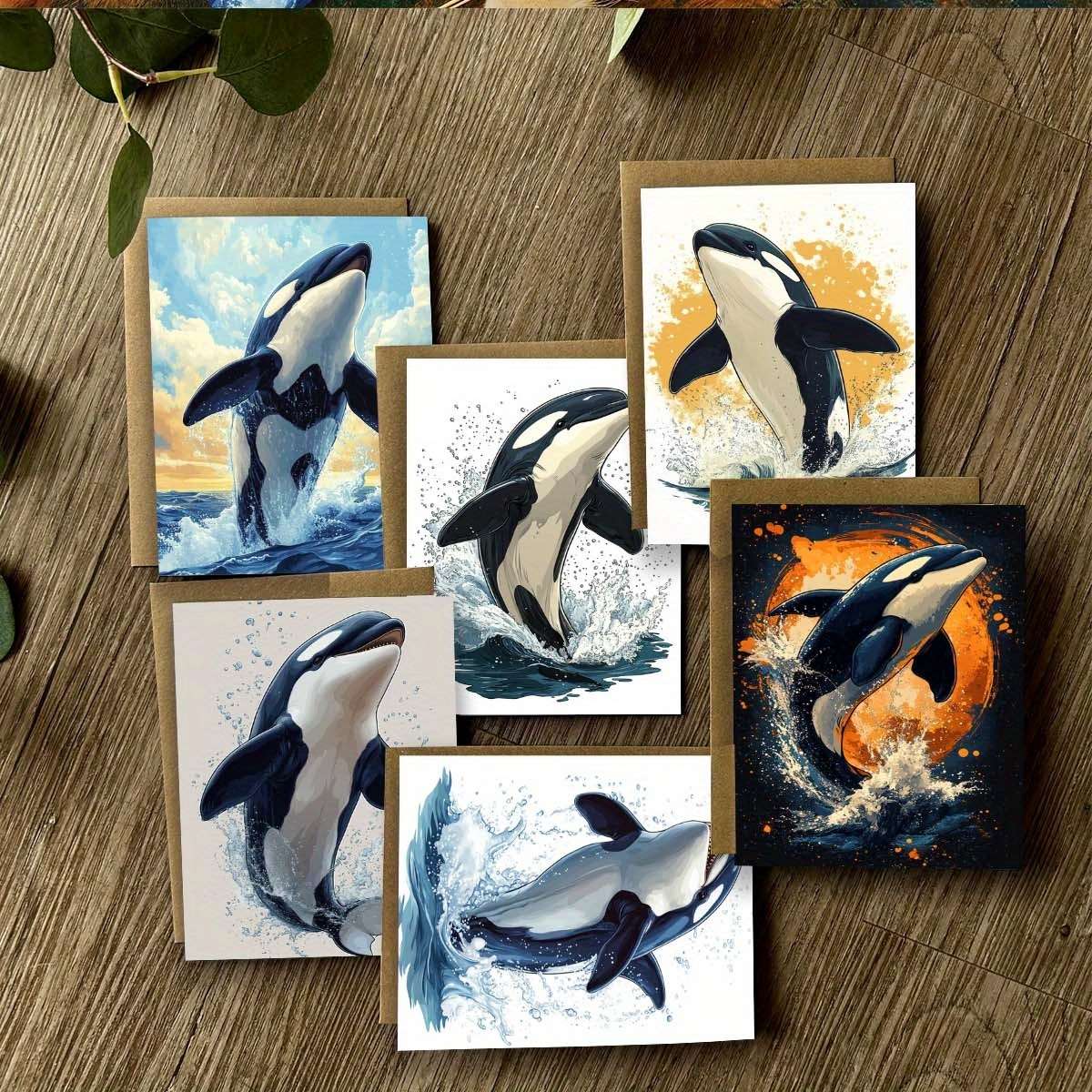 Greeting Cards Quantity 6Pcs