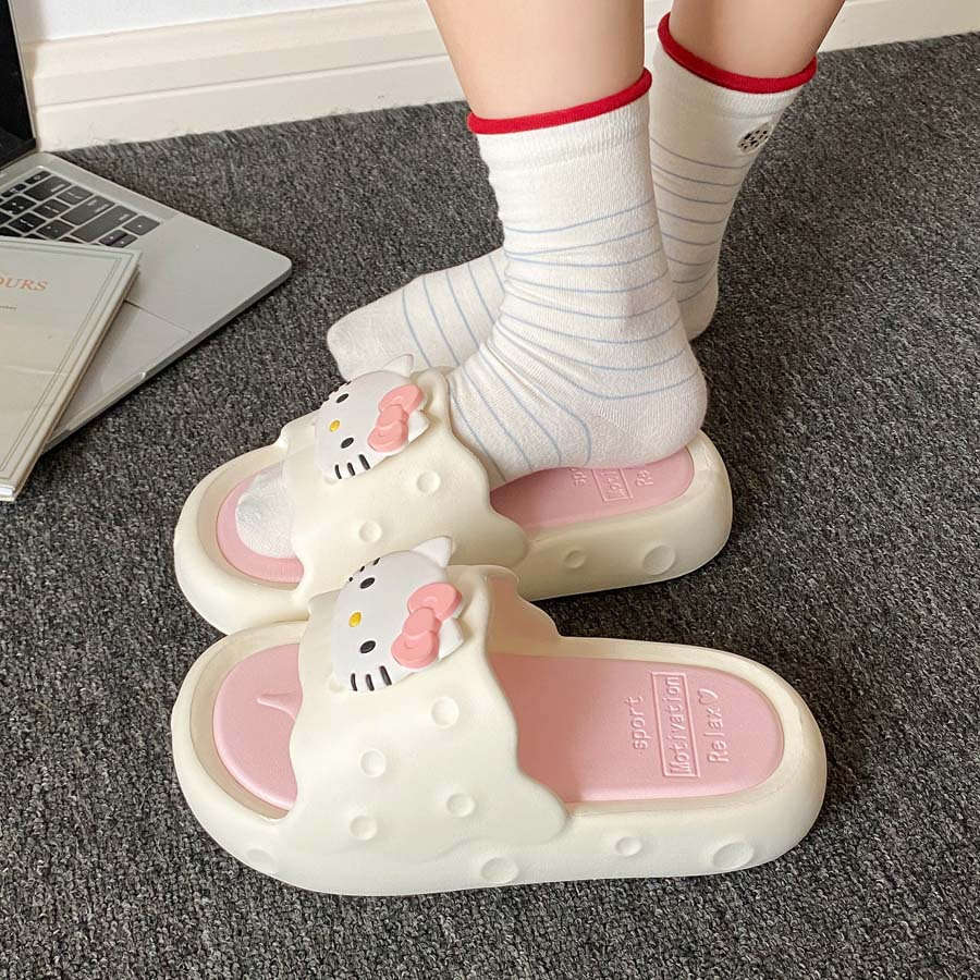 Sandals Color Black In White Size Uk 2.5 3