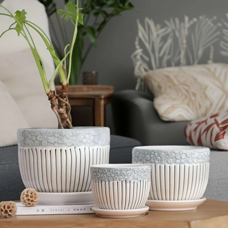 Flowerpot Color 3 Piece Set