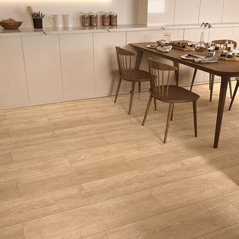 Self Adhesive Floor Stickers Maple Birch 30*500